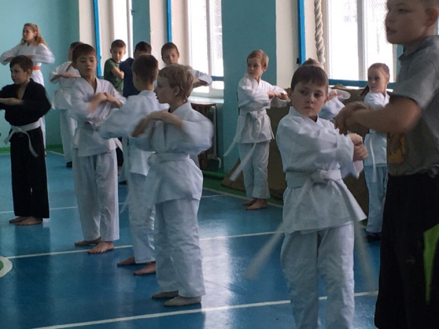 Посвящение в каратисты
